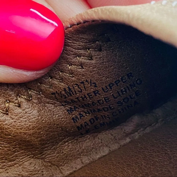 Lucky Brand Emmie Leather Flats - Picture 7 of 7